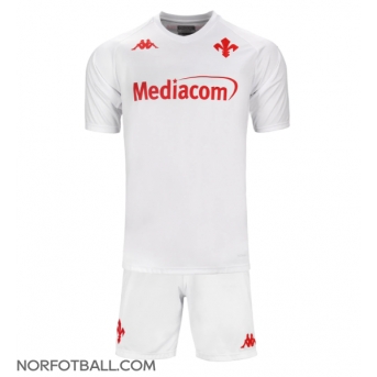 Billige Fotballdrakt Fiorentina Replika Bortedraktsett Barn 2024-25 Kortermet (med bukser)